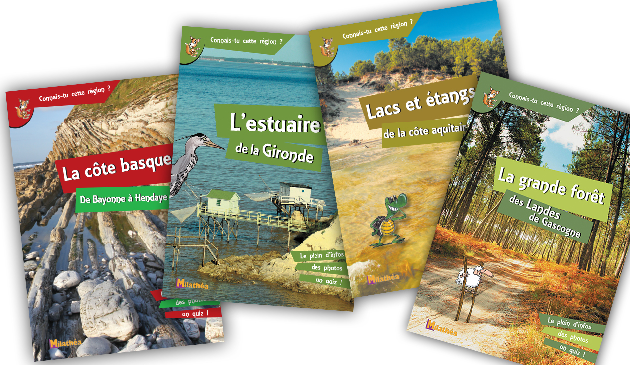 Collection de documentaire Milathéa sur la région Aquitaine